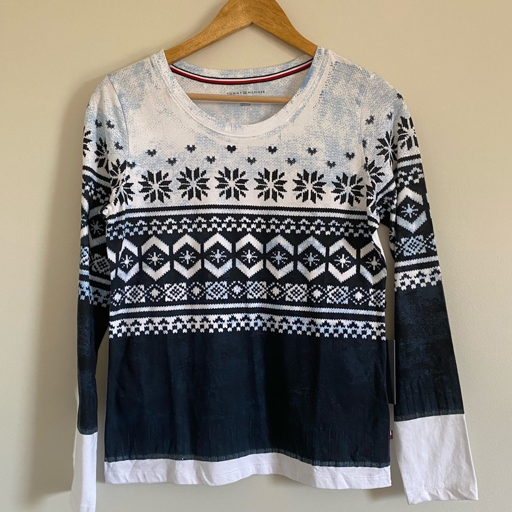 Tommy Hilfiger Graphic Long Sleeved Tee